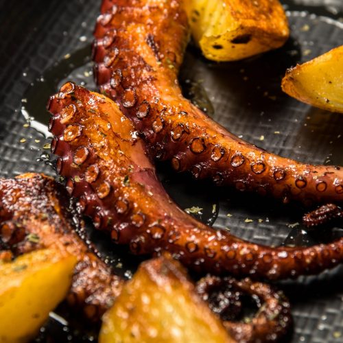TENTACULES DE POULPE CUIT - MAROC (1kg)