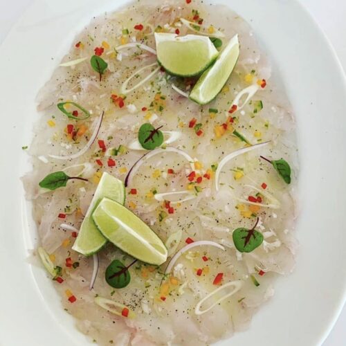 CARPACCIO DE LOUP - CROATIE (100g)